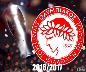 yapboz Olympiakos FC şampiyon 2016-2017